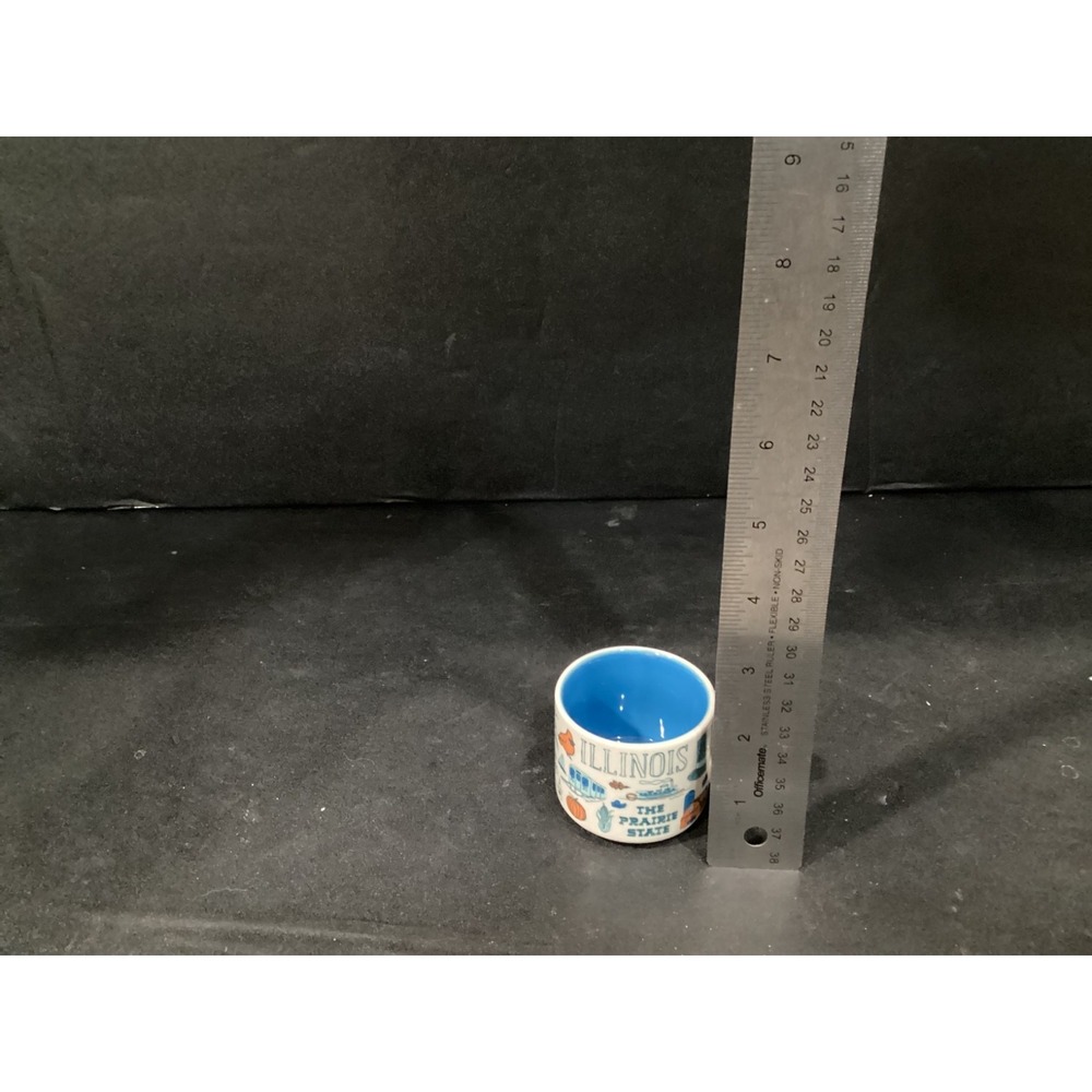 Starbucks You are Here Collection Illinois Mini 2oz Mug/Ornament